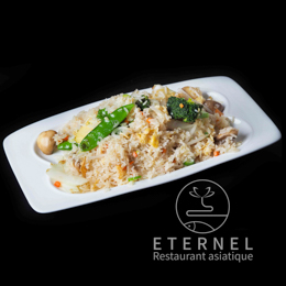 Riz sauté aux légumes